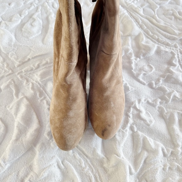 Stuart Weitzman Women's Slouch Block Heel Tall Boots Size 8 - Picture 5 of 8